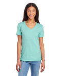Ladies' Premium Blend V-Neck T-Shirt