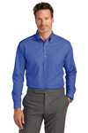 Tall Wrinkle Free Stretch Nailhead Shirt