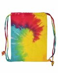Tie-Dyed Drawstring Bag