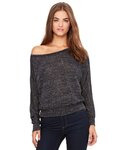 Women’s Flowy Off Shoulder Long Sleeve Tee