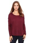Women’s Flowy 2x1 Ribbed Long Sleeve Tee