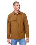 Unisex Flex Twill Overshirt Jacket