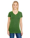 Women's Cross Dye V-Neck T-Shirt