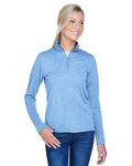 Women's Cool & Dry Heathered Performance Quarter-Zip Pullover