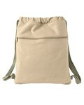 14oz. Pigment-Dyed Canvas Cinch Sack