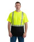 Men's Hi-Vis Class 2 Color Blocked Pocket T-Shirt