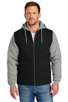 Duck Fleece Full Zip Hooded Jacket