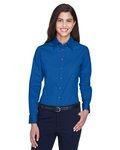 Women's Easy Blend™ Long Sleeve Twill Dress Shirt with Stain-Release