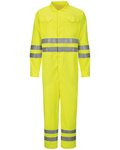 Men's Hi-Vis Deluxe Coverall with Reflective Trim - CoolTouch® 2 - 7 oz.