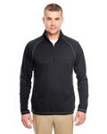 Cool & Dry Sport Quarter-Zip Pullover with Side and Sleeve Panels