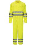 Men's Tall Hi-Vis Deluxe Coverall with Reflective Trim - CoolTouch® 2 - 7 oz.