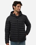 Men's Lightweight Poly-filled Hooded Puffer Jacket