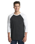 Unisex Triblend Three-Quarter Sleeve Raglan