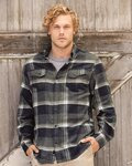 Men's Snap Front Plaid Flannel Shirt