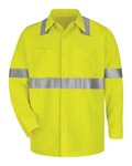 Men's High Visibility Long Sleeve Work Shirt