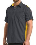 Men's Tall Performance Plus Short Sleeve Shirt with Oilblok Technology