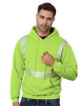 Unisex USA-Made High Visibility Hooded Sweatshirt