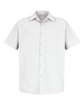 Men's Tall Specialized Short Sleeve Pocketless Work Shirt