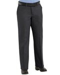 Women's Extended Sizes Plain Front Cotton Pants