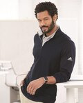 Men's Textured Quarter-Zip Pullover