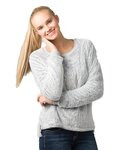 Women's Fuzzy Crewneck Fleece