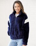 Women's Remy Fuzzy Fleece Quarter-Zip Pullover
