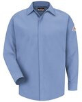 Men's Tall Concealed-Gripper Pocketless Long Sleeve Shirt - CoolTouch® 2
