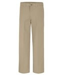 Men's Odd Sizes Industrial Flat Front Comfort Waist Pants