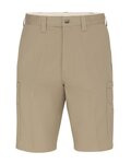 Men's Extended Sizes 11" Industrial Cotton Cargo Shorts