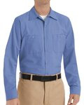 Men's Tall Industrial Long Sleeve Work Shirt