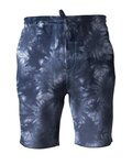 Unisex Tie-Dyed Fleece Shorts