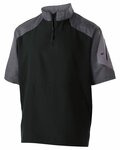 Unisex Raider Short Sleeve Quarter-Zip Pullover