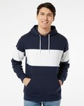 Unisex Classic Fleece Colorblocked Hooded Sweatshirt
