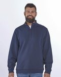Unisex Fleece Quarter-Zip Pullover