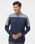 Men's Ultimate365 Lightweight Colorblocked Quarter-Zip Pullover