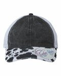 Women's Printed Bill with Mesh Back Cap