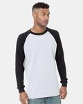 Men's USA-Made Heavyweight Waffle Knit Thermal Raglan T-Shirt