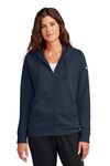 Women's Club Fleece Sleeve Swoosh Full Zip Hoodie