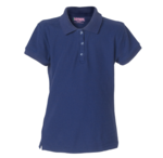Girls Pique Polo Shirt Long Sleeve